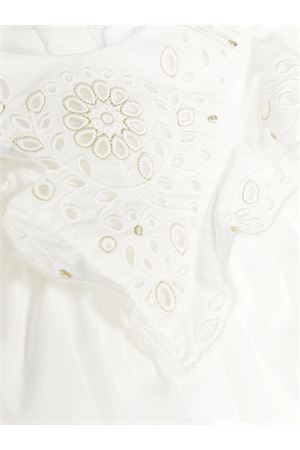 Blusa in cotone bianco CHLOE' KIDS | C15D90117